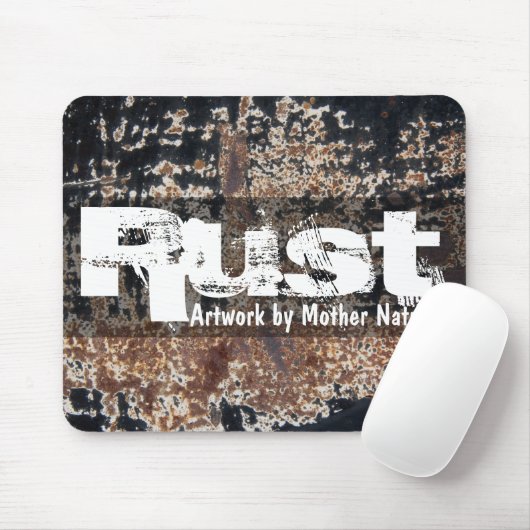Rust~artwork von Mutter Natur Mousepad (Mit Mouse)