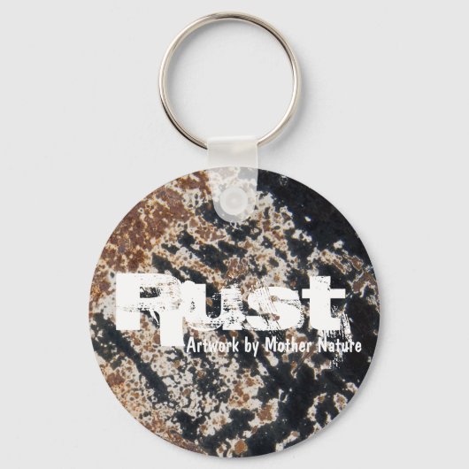 Rust~ Artwork von Mutter Natur Schlüsselanhänger (Vorderseite)