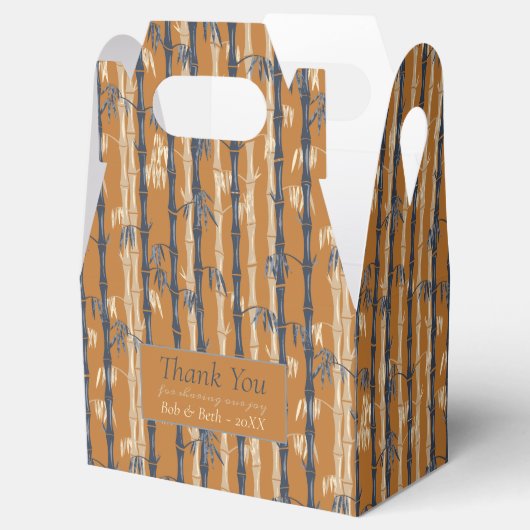 Rust Bamboo Geschenkschachtel (Geöffnet)