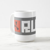 RUST Banner BRWG Kaffeetasse (Vorderseite Links)