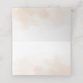 Rust Blätter Pumpkin dankbar Familie Erntedank Platzkarte (Innenseite Aufgefaltet)