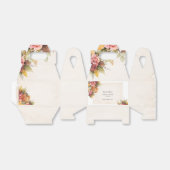 Rust-Blätter Pumpkin Fall Brautparty Geschenkschachtel (Ungefaltet)