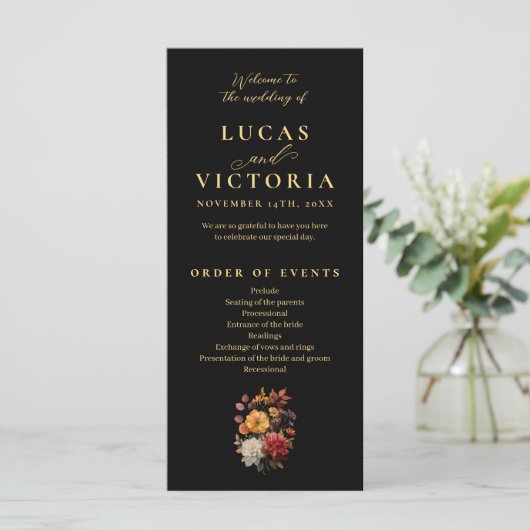 Rust & Bloom Moody Herbst Blumenzwiebelprogramm (Stehend Vorderseite)