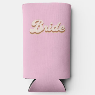Rust Boho Retro Junggeselinnen-Abschied Bride Selters Dosenkühler