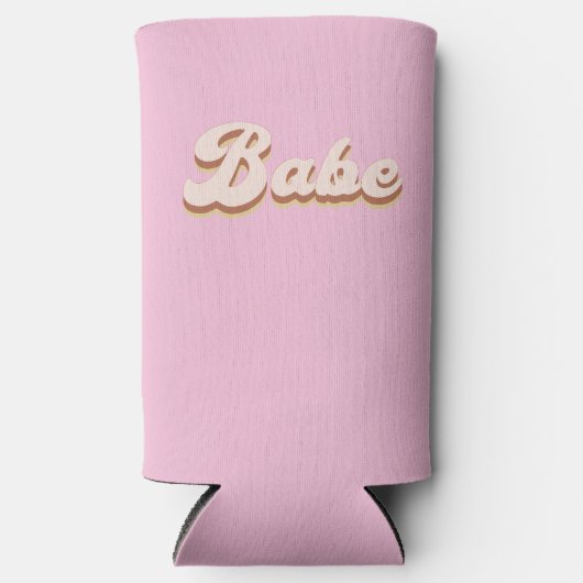 Rust Boho Retro Junggeselinnen-Abschied Bridesmaid Selters Dosenkühler (Vorderseite)