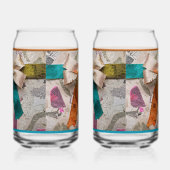 Rust Bow Soda Glass Dosenglas (Links)