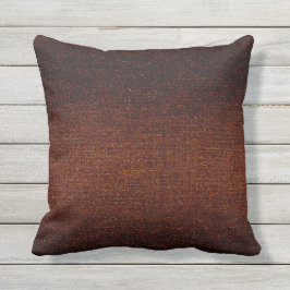Rust Brown texturiert Kissen
