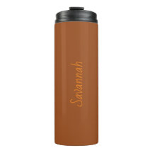 Rust-Brown-Thermal-Tumbler