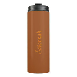 Rust-Brown-Thermal-Tumbler Thermosbecher