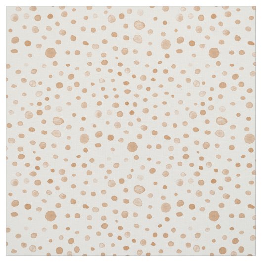 Rust Confetti Wasserfarbe Dots Fabric Stoff (Muster)