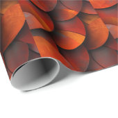 Rust & Copper Elegance: Hoch entwickelte Grafik Geschenkpapier (Rolleneckpunkt)