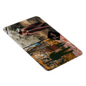 Rust Copper Liebe Romantische Verlobung Hochzeitsf Magnet (Rechte Seite)