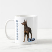 Rust Doberman Vater 4 Kaffeetasse (Links)