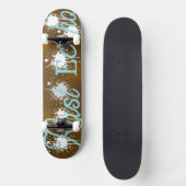 Rust Echo Skateboard Deck (Vorderseite)