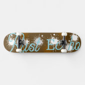 Rust Echo Skateboard Deck (Horizontal)