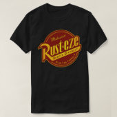 Rust-eze-Racing-Logo Solid-Aufkleber T-Shirt (Design vorne)
