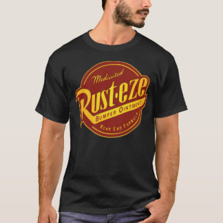 Rust-eze-Racing-Logo Solid-Aufkleber T-Shirt