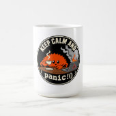 Rust Ferris Krabbe Programmiermaskottchen Kaffeetasse (Mittel)