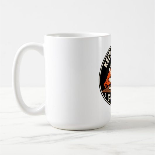 Rust Ferris Krabbe Programmiermaskottchen Kaffeetasse (Links)