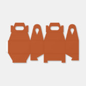 Rust Gable Favor Box Geschenkschachtel (Ungefaltet)