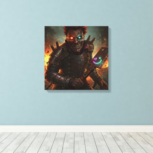 Rust Jester Canvas Print Leinwanddruck (Insitu (Holzboden))