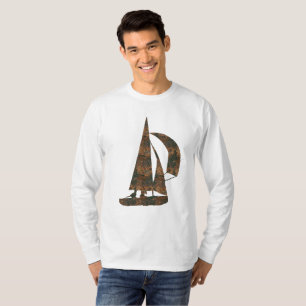 Rust Langarm T-Shirt Segeln