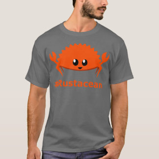 Rust Language Lang unoffiziell Mascot Ferris the c T-Shirt