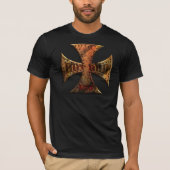 RUST-MALT-CROSS-FLAT-001 T-Shirt (Vorderseite)