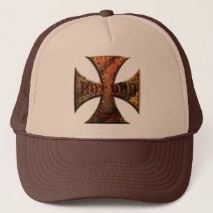 RUST-MALT-CROSS-FLAT-001 TRUCKERKAPPE