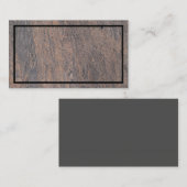 Rust Marble Textured Business Card Visitenkarte (Vorne/Hinten)