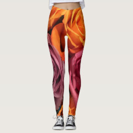 Rust Orange Lila Rose Leggings