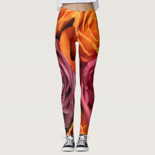 Rust Orange Lila Rose Leggings