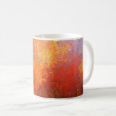 Rust Patina Burst Kaffeetasse (VorderseiteRechts)