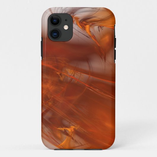 Rust Realm Fraktal und Gold Case-Mate iPhone Hülle (Rückseite)