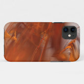 Rust Realm Fraktal und Gold Case-Mate iPhone Hülle (Rückseite (Horizontal))