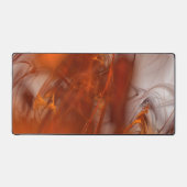 Rust Realm Fraktal und Gold Schreibtischunterlage (Vorderseite)