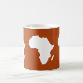 Rust Red Audacious Africa Kaffeetasse (Mittel)