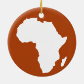 Rust Red Audacious Africa Keramikornament (Hinten)