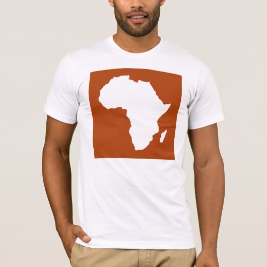 Rust Red Audacious Africa T-Shirt (Vorderseite)