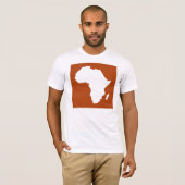 Rust Red Audacious Africa T-Shirt (Vorne ganz)