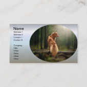 Rust Retriever aus Nova Scotia Visitenkarte (Vorderseite)