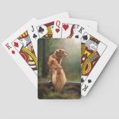 Rust Retriever von Nova Scotia Spielkarten (Rückseite)
