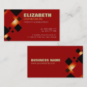 RUST Retro Box Business Card Visitenkarte (Vorne/Hinten)