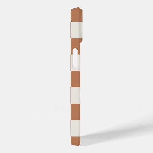 Rust Retro Karo Case-Mate iPhone Hülle (Rückseite / Rechts)