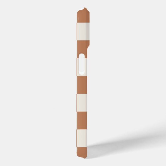 Rust Retro Karo Case-Mate iPhone Hülle (Rückseite / Rechts)