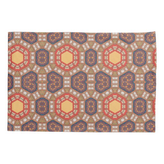 Rust Round reversible Kissenbezug (Rückseite)