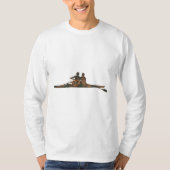 Rust Rowing Langarm T-Shirt (Vorderseite)