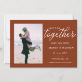 Rust Script besser zusammen Minimales einfaches Fo Magneteinladung (Vorderseite)