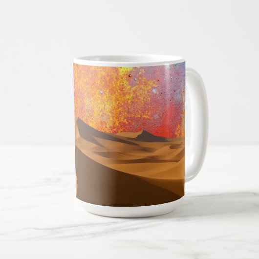 Rust Sky Dunes Kaffeetasse (VorderseiteRechts)