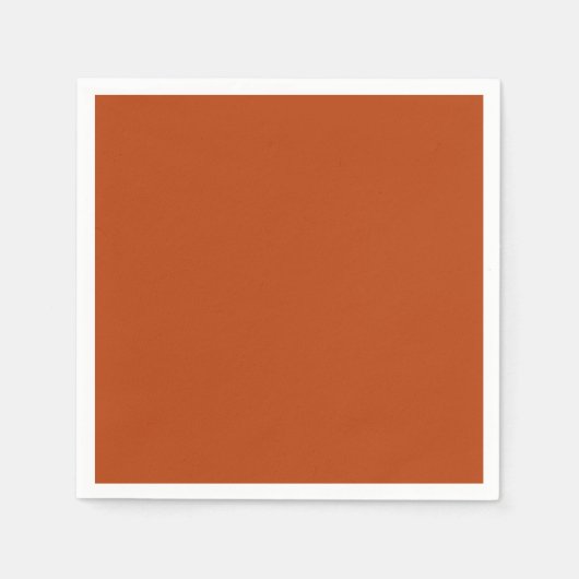 Rust Standard Cocktail Paper Napkin Serviette (Vorderseite)